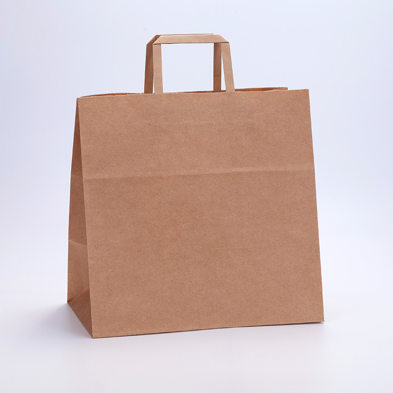 Flat paper bags